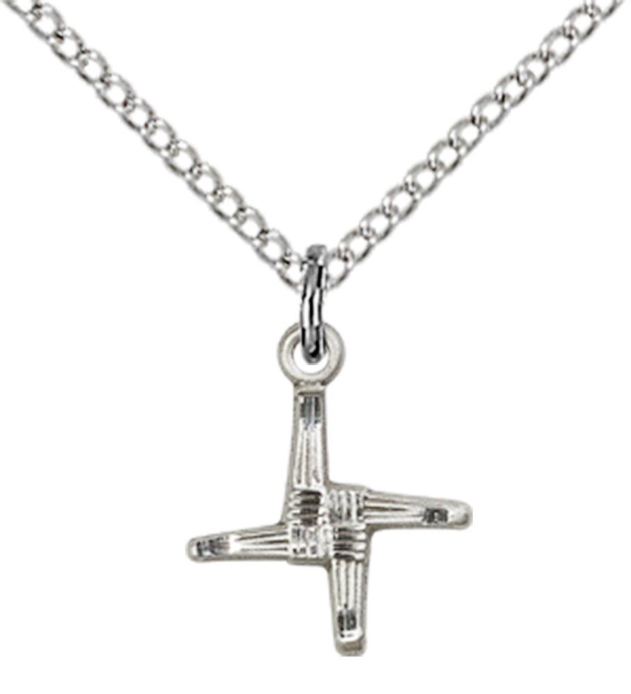 Sterling Silver St. Brigid Pendant