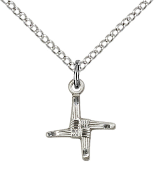 Sterling Silver St. Brigid Pendant