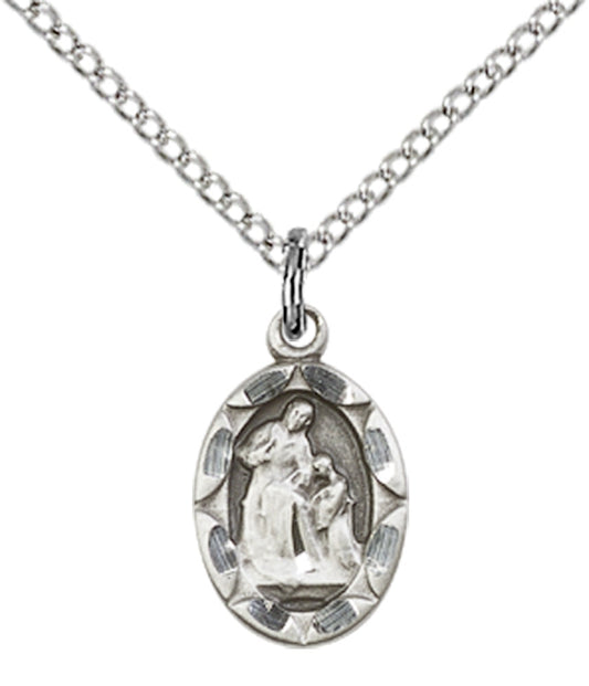 Sterling Silver St. Ann Pendant
