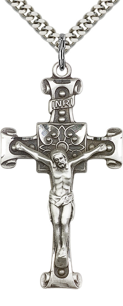 Sterling Silver Crucifix Pendant