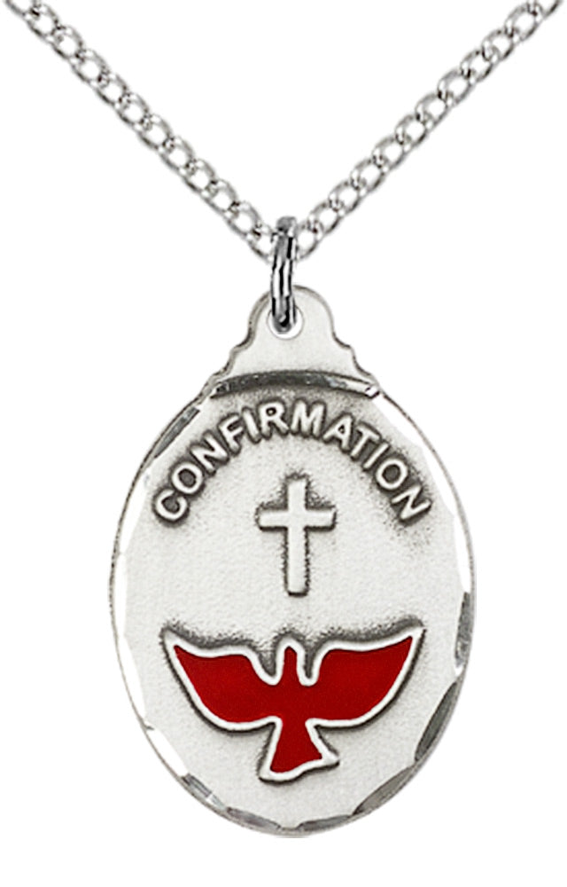 Sterling Silver Confirmation Pendant