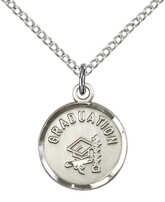 Sterling Silver Graduation Pendant