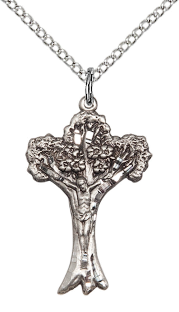 Sterling Silver Crucifix Pendant