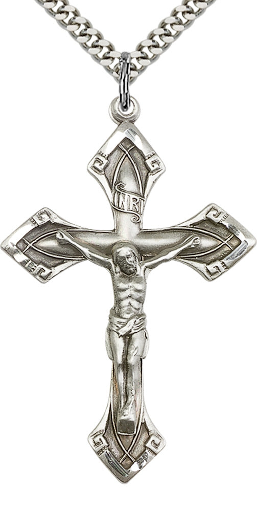 Sterling Silver Crucifix Pendant