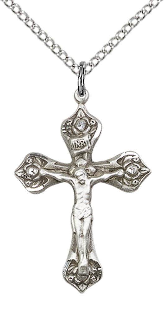 Sterling Silver Crucifix Pendant