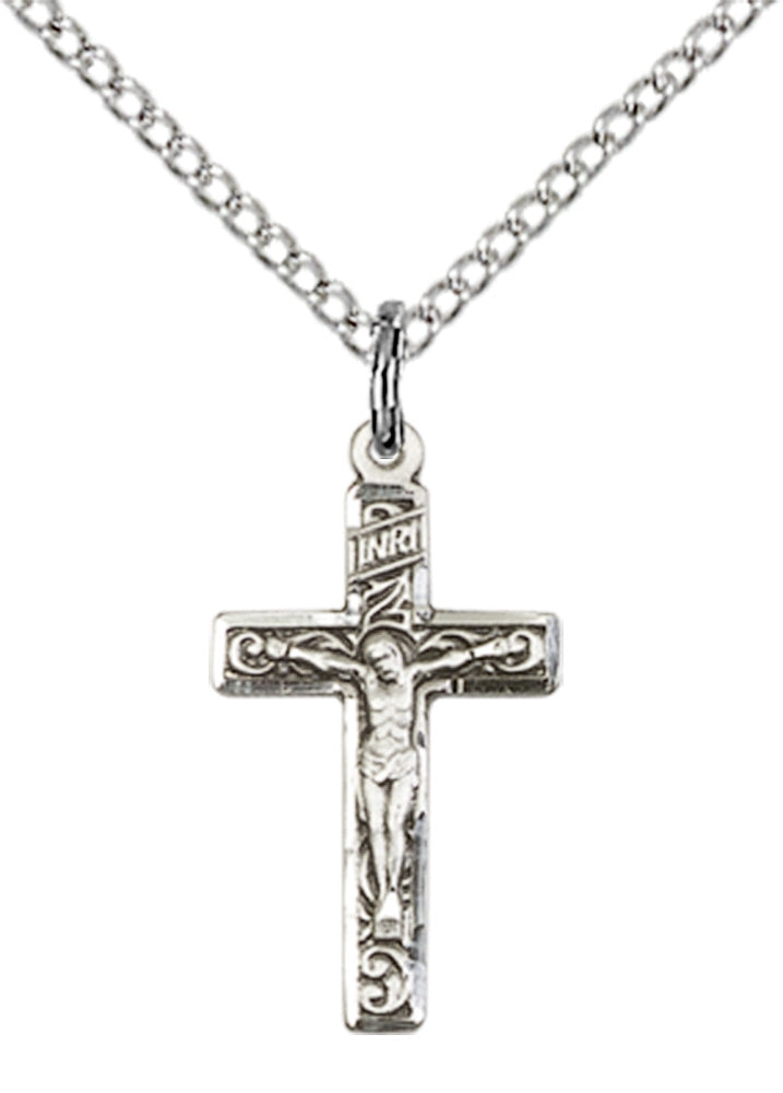 Sterling Silver Crucifix Pendant