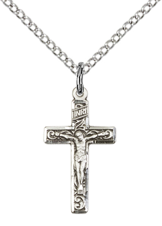 Sterling Silver Crucifix Pendant
