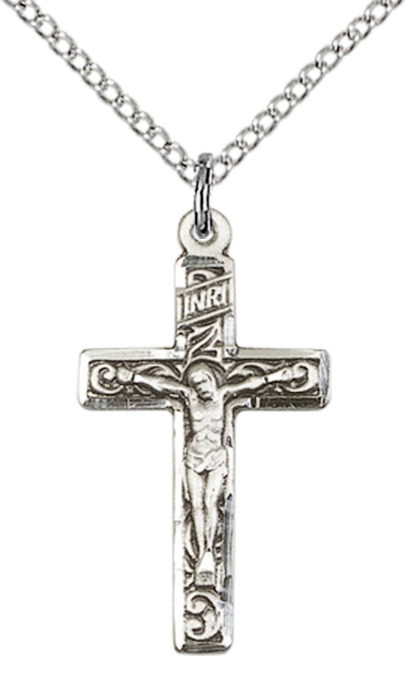 Sterling Silver Crucifix Pendant