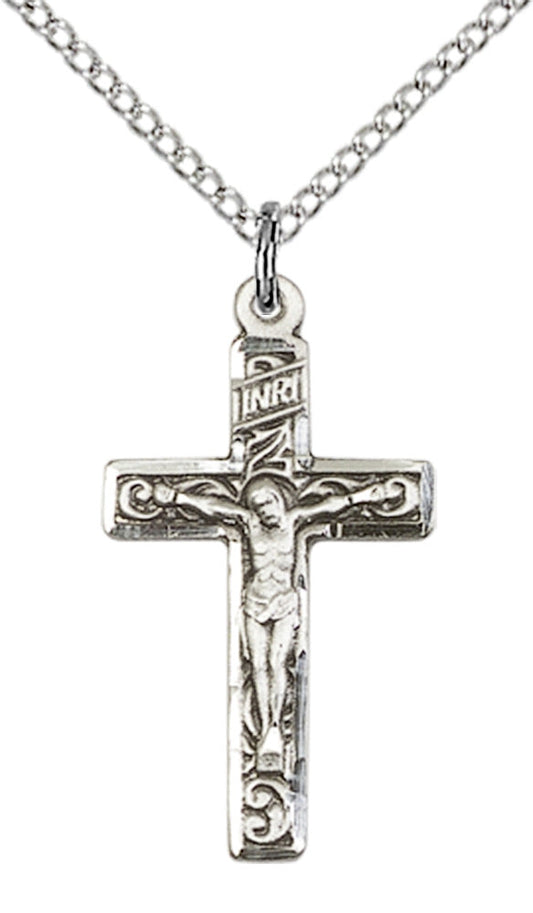 Sterling Silver Crucifix Pendant