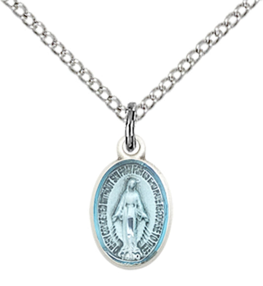 Sterling Silver Miraculous Pendant