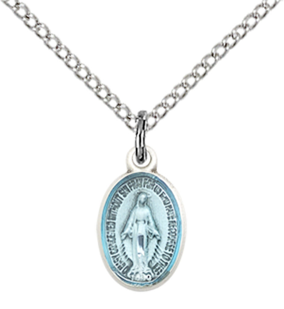 Sterling Silver Miraculous Pendant