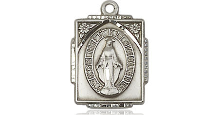 Sterling Silver Miraculous Pendant