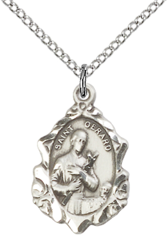 Sterling Silver St. Gerard Pendant
