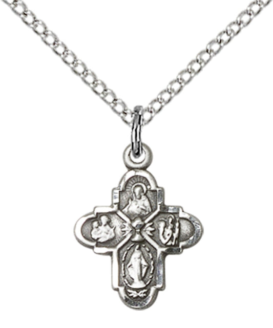 Sterling Silver 4-Way / Chalice Pendant
