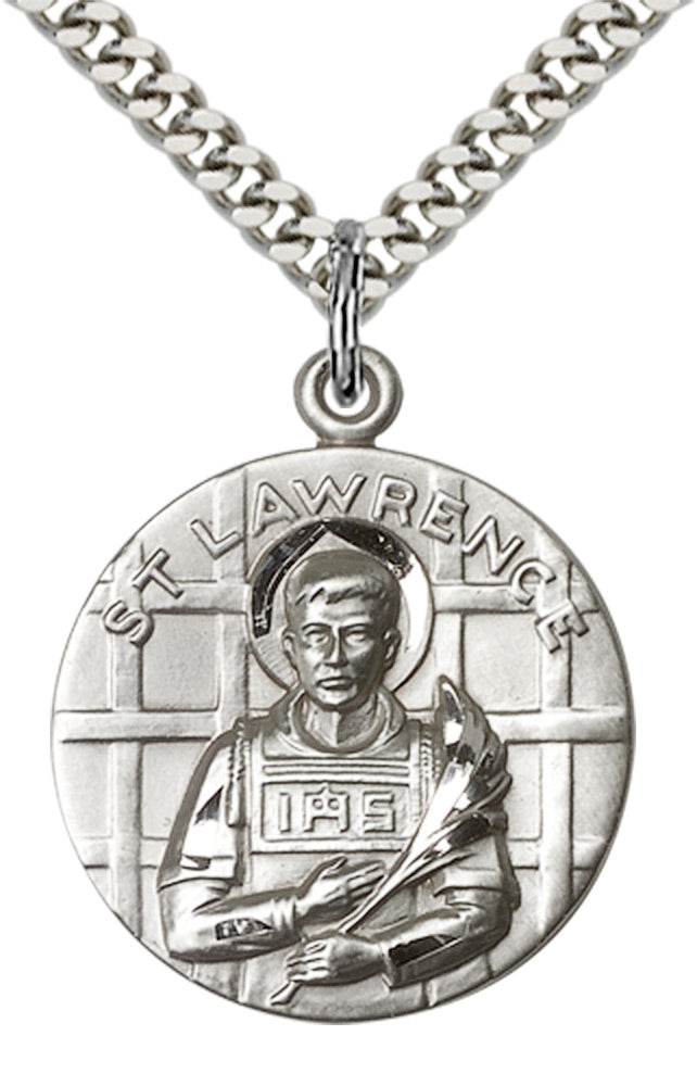Sterling Silver St. Lawrence Pendant