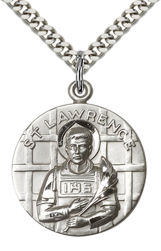 Sterling Silver St. Lawrence Pendant