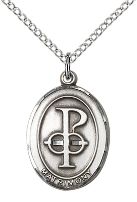 Sterling Silver Matrimony Pendant
