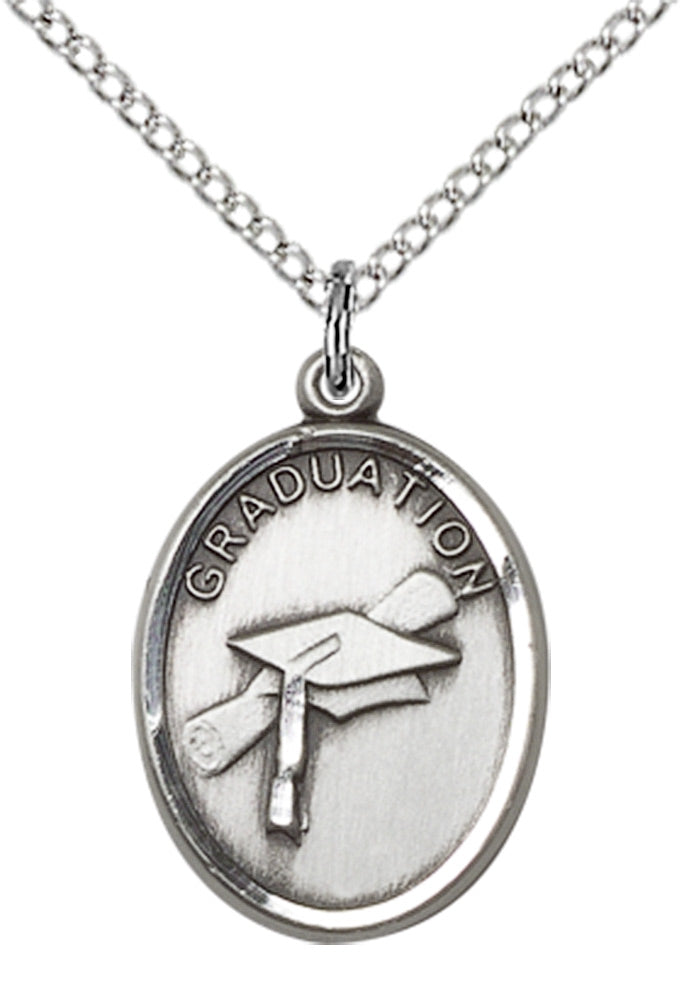 Sterling Silver Graduation Pendant