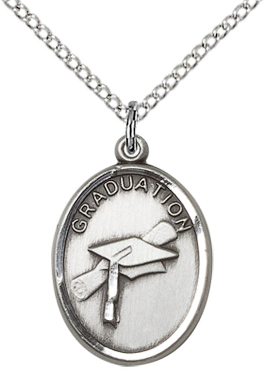 Sterling Silver Graduation Pendant