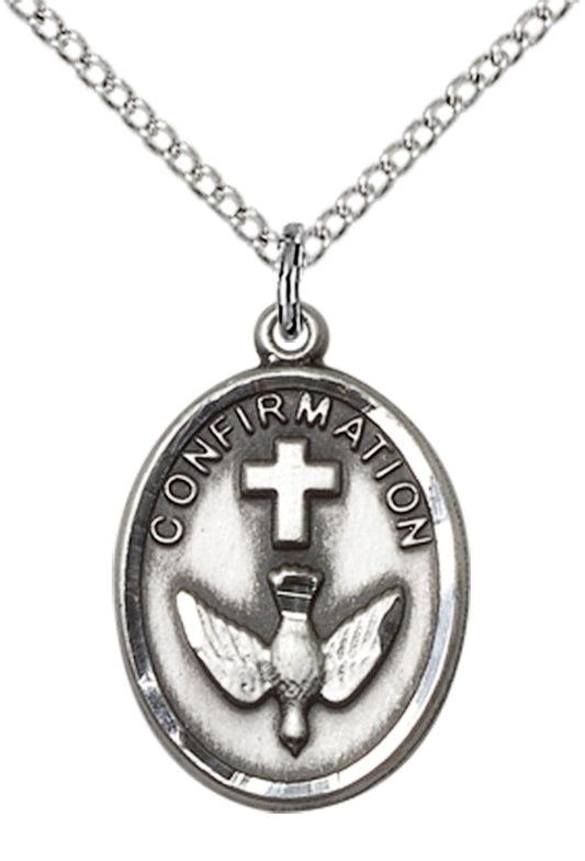 Sterling Silver Confirmation Pendant