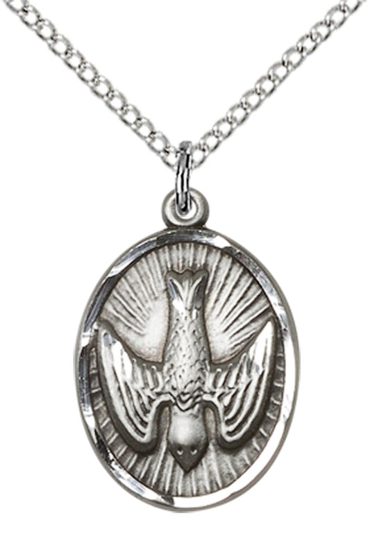 Sterling Silver Holy Spirit Pendant