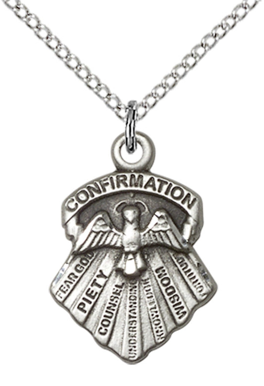 Sterling Silver Seven Gifts Pendant