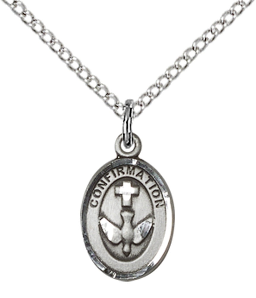 Sterling Silver Confirmation Pendant
