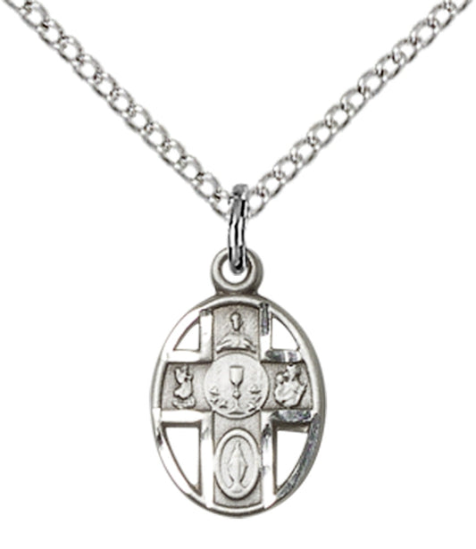 Sterling Silver 5-Way / Chalice Pendant
