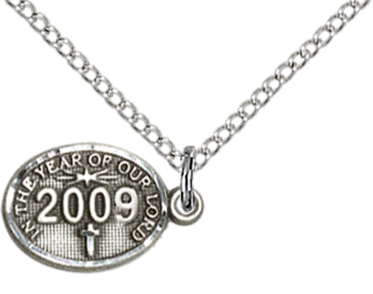 Sterling Silver 2004 Charm Pendant
