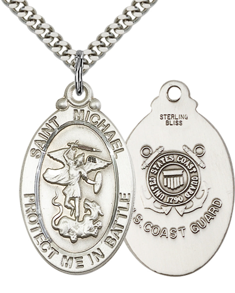 Sterling Silver St. Michael Pendant