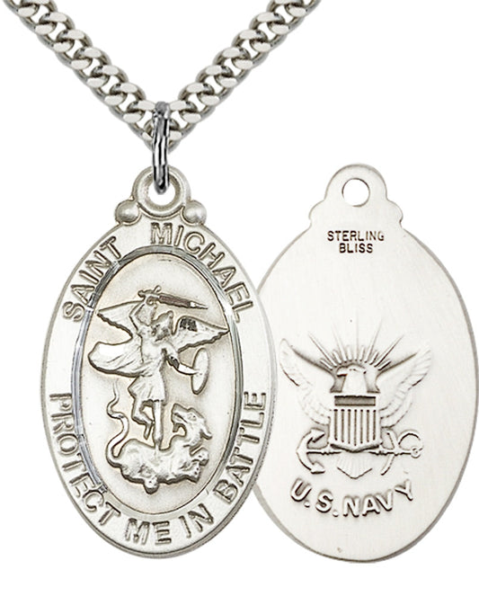 Sterling Silver St. Michael Pendant