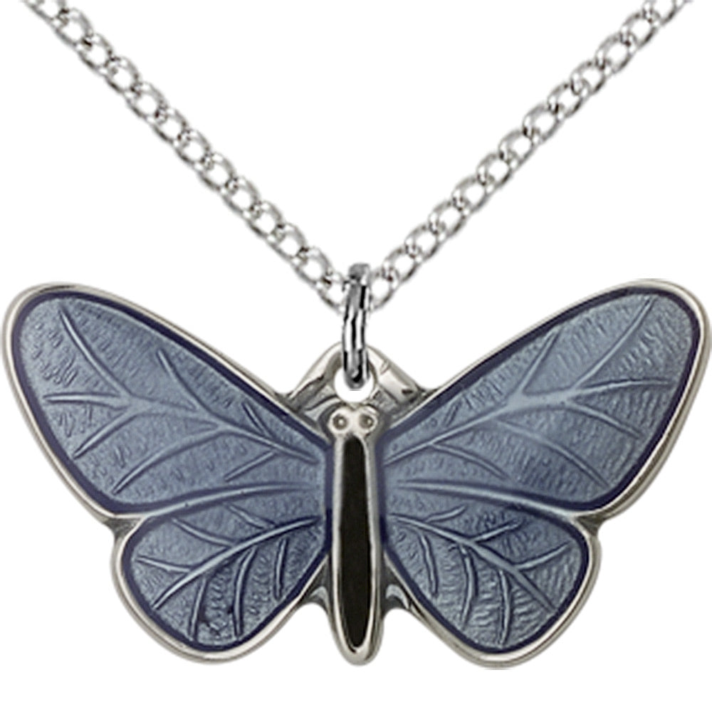 Sterling Silver Butterfly Pendant