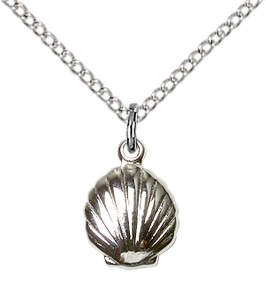 Sterling Silver Shell Pendant