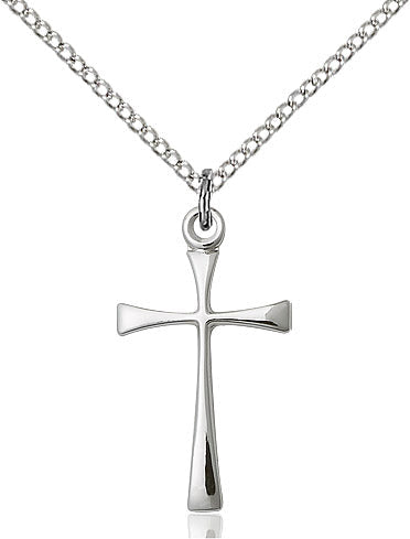 Sterling Silver Maltese Cross Pendant