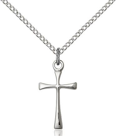 Sterling Silver Maltese Cross Pendant