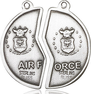 Sterling Silver Miz Pah Coin Pendant