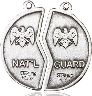 Sterling Silver Miz Pah Coin Pendant