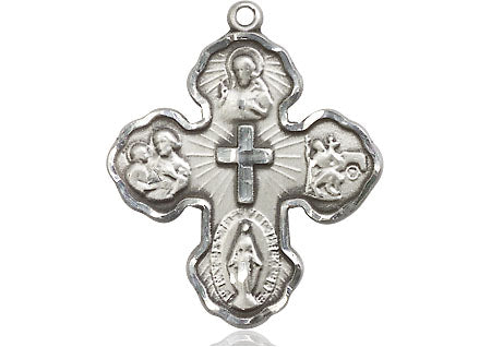 Sterling Silver 5-Way Pendant