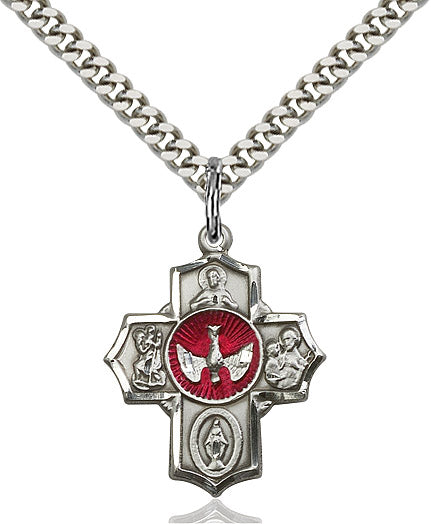 Sterling Silver 5-Way Pendant