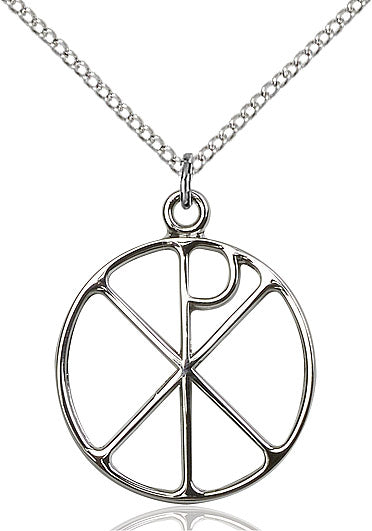 Sterling Silver Guardian Angel Pendant
