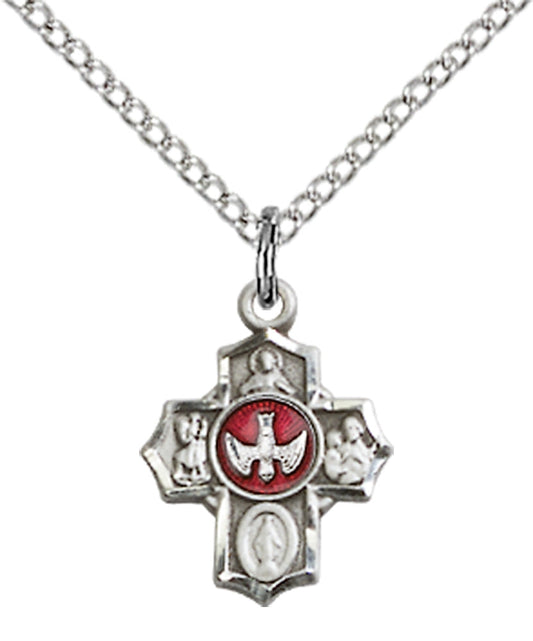 Sterling Silver 5-Way Pendant