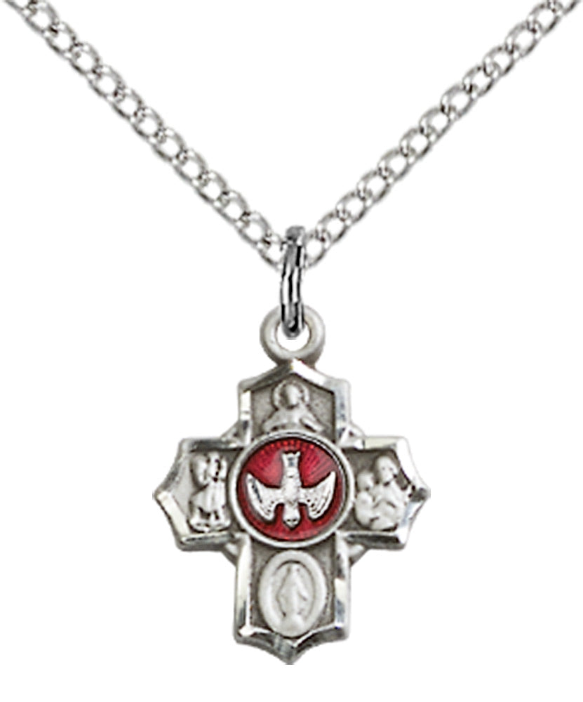Sterling Silver 5-Way Pendant