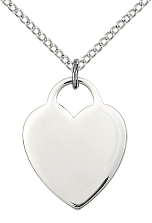 Sterling Silver Heart Pendant