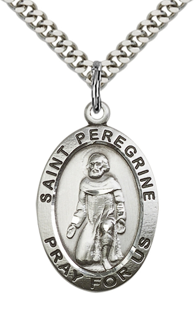 Sterling Silver Peregrine Pendant