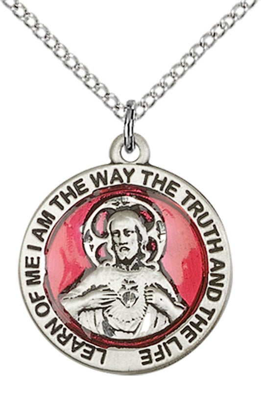 Sterling Silver Scapular Pendant