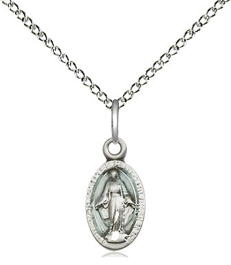 Sterling Silver Miraculous Pendant