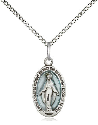 Sterling Silver Miraculous Pendant