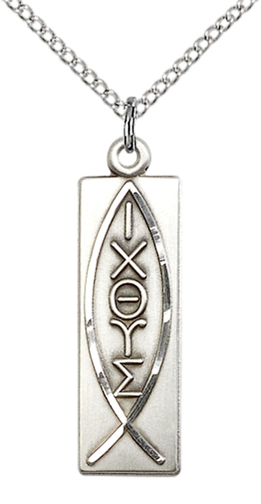 Sterling Silver Fish Pendant