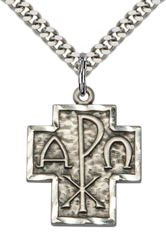 Sterling Silver St. Christopher Pendant