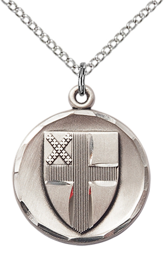Sterling Silver Episcopal Pendant
